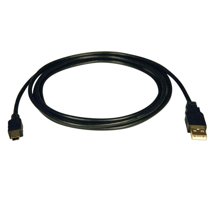 Eaton Tripp Lite Series USB 2.0 A to Mini-B Cable (A to 5Pin Mini-B M/M), 6 ft. (1.83 m)