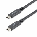 StarTech 6ft (1.8m) USB-C Cable, USB 5Gbps, 100W (5A) PD, Certified Works with Chromebook, 4K 60Hz DP Alt Mode, USB-IF Certified
