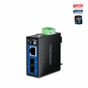 TRENDnet Industrial 100Base-FX Multi-Mode SC Fiber Converter (2 km, 1.24 mi.), TI-F10SC, Hardened IP50 Rated 100Base-T Ethernet to 100Base-FX Converter, NDAA & TAA Compliant