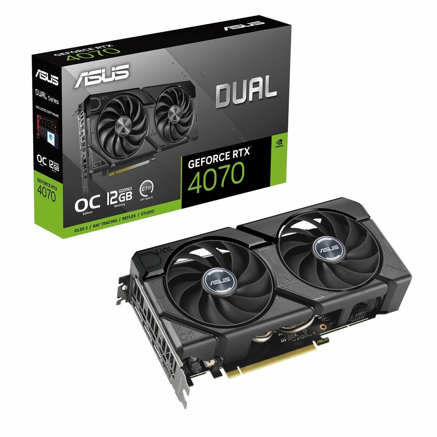 Asus NVIDIA GeForce RTX 4070 Graphic Card - 12 GB GDDR6X