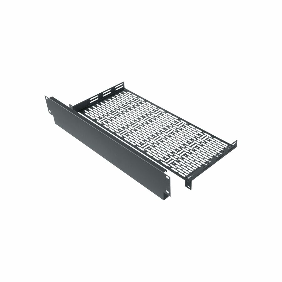 Middle Atlantic UFA 1RU Small Device Mounting Rack Shelf with 2RU Faceplate - 8in Depth
