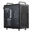 Cooler Master QUBE 540 ATX Mid-Tower PC Case - Highly Customizable Modular Computer Chassis with Movable I/O Panel, Multi-Position PSU Mount, Tempered Glass Panel & Portable Handles - Stardust Iron