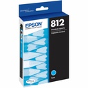 Epson DURABrite Ultra T812 Original Standard Yield Inkjet Ink Cartridge - Cyan - 1 Each