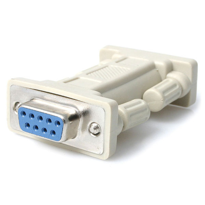 StarTech DB9 RS232 Serial Null Modem Adapter - F/F