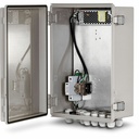 TRENDnet Outdoor IP68 Weatherproof Power Supply Box Enclosure, TI-CA3K, Power Supply and Surge Protector Included, IK10 Impact Protection, Power Supply Supports up to 200W (55V DC, 3.6A), White
