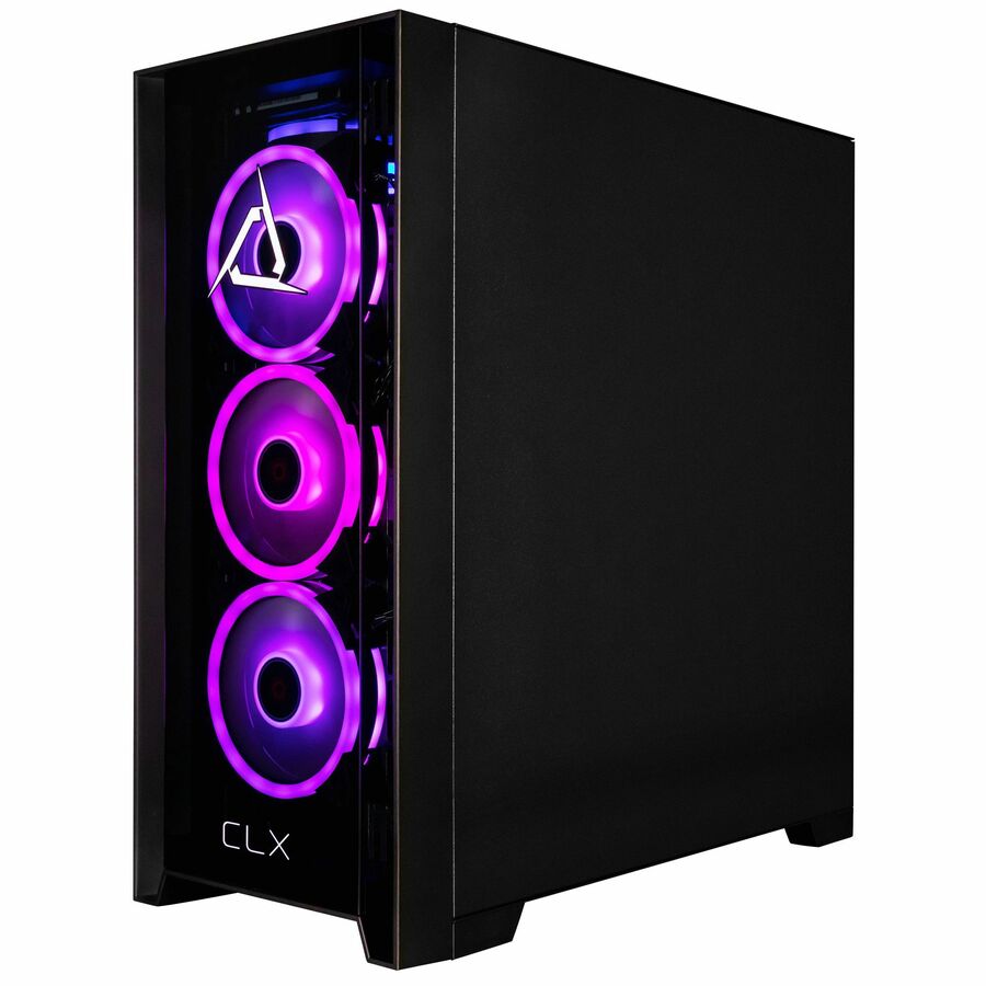 CLX SET Gaming Desktop Computer - Intel Core Ultra 7 265F - 32 GB - 2 TB SSD - Mid-tower - Black