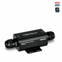 TRENDnet Outdoor 2.5G PoE++ Ethernet Surge Protector, TI-OS300, 2 x 2.5Gbps RJ-45 Ethernet Ports, IP67 Rated, NDAA & TAA Compliant