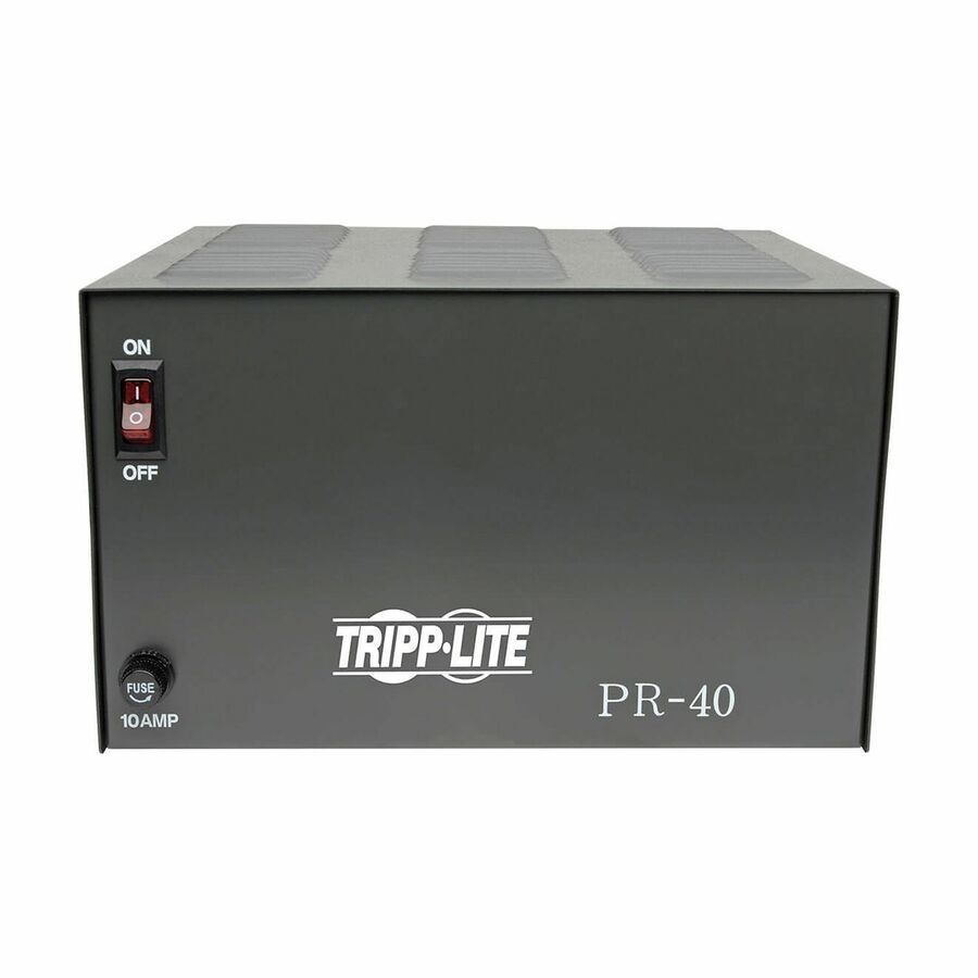 Eaton Tripp Lite Series TAA-Compliant 40-Amp DC Power Supply, 13.8VDC, Precision Regulated AC-to-DC Conversion