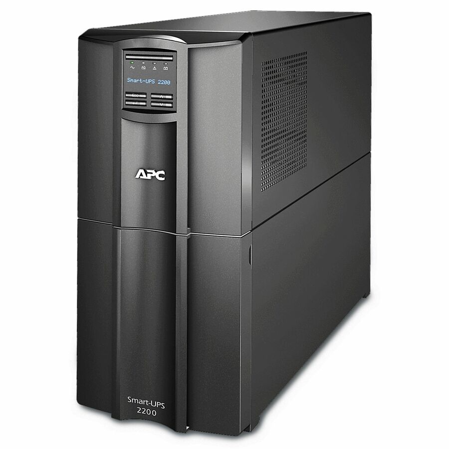 APC Smart-UPS, Line Interactive, 2200VA, Tower, 120V, 8x NEMA 5-15R+2x NEMA 5-20R outlets, SmartConnect Port+SmartSlot, AVR, LCD