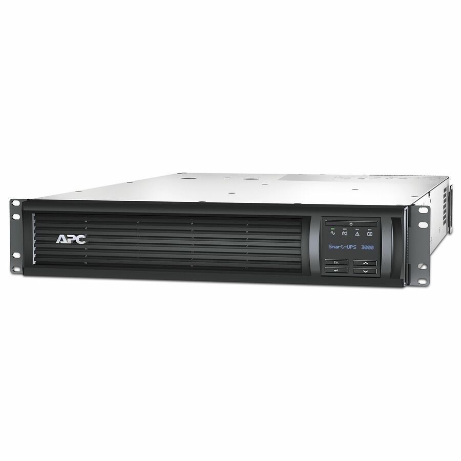 APC Smart-UPS, Line Interactive, 3kVA, Rackmount 2U, 120V, 6x NEMA 5-15R+2x NEMA 5-20R outlets, SmartConnect Port+SmartSlot, AVR, LCD