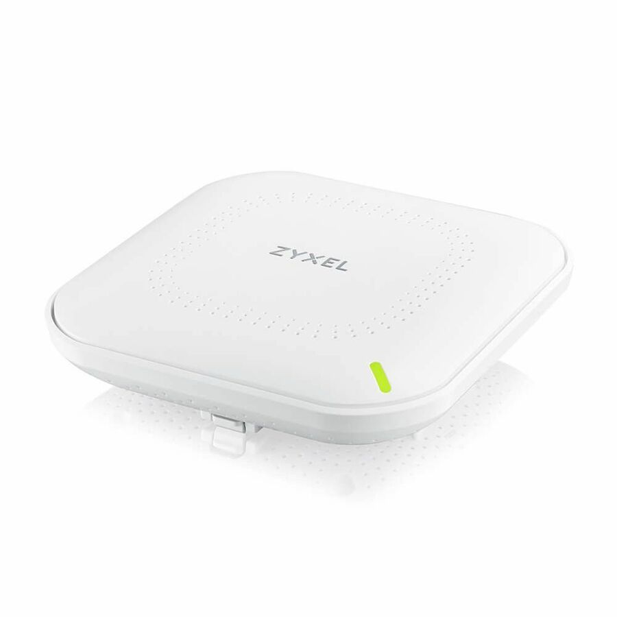Zyxel WiFi 6 AX3000 Wireless Gigabit Access Point | Mesh, Seamless Roaming, Captive Portal & MU-MIMO | WPA3 Security | Cloud, App or Direct Management | POE+ | AC Adapter Included |NWA90AX PRO