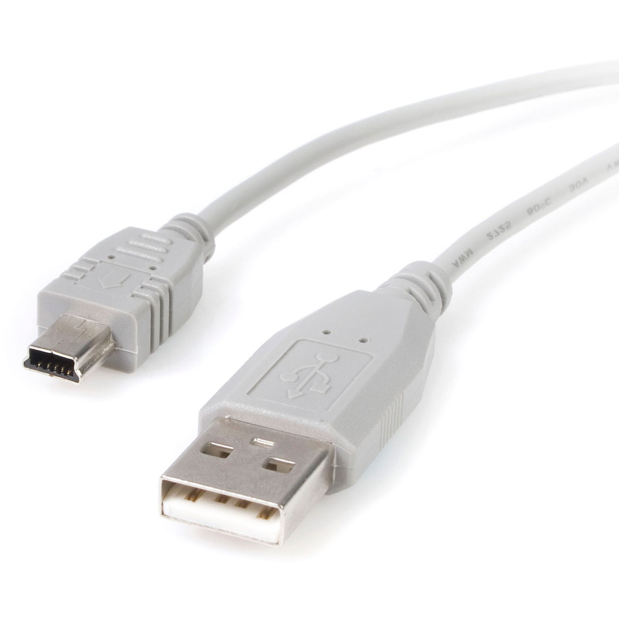 StarTech Mini USB 2.0 cable - 4 pin USB Type A (M) - 5 pin mini-USB Type B (M) - ( USB / Hi-Speed USB ) - 3 ft