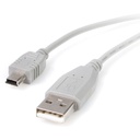 StarTech Mini USB 2.0 cable - 4 pin USB Type A (M) - 5 pin mini-USB Type B (M) - ( USB / Hi-Speed USB ) - 3 ft