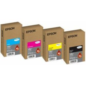 Epson DURABrite Pro T13U Original High Yield Inkjet Ink Cartridge - Cyan - 1 Pack
