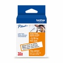 Brother Genuine P-touch TZeAF231 BK on WHT Label Tape, Acid-Free Laminated, 12mmX8m