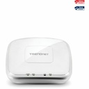 TRENDnet AC1750 Dual Band PoE Access Point, 1300Mbps WiFi AC+450 Mbps WiFi N, WDS Bridge, WDS Station, Repeater Modes, Band Steering, WiFi Traffic Shaping, IPv6, White, TEW-825DAP