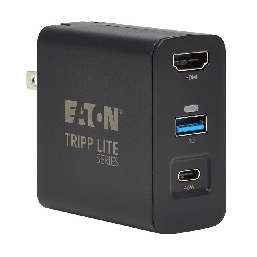 Eaton Tripp Lite Series Travel-Sized USB-C Dock and Charger - 4K HDMI, USB 3.2 Gen 1, 45W PD Charging