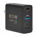 Eaton Tripp Lite Series Travel-Sized USB-C Dock and Charger - 4K HDMI, USB 3.2 Gen 1, 45W PD Charging