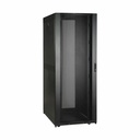 Tripp Lite by Eaton 45U SmartRack Wide Standard-Depth Rack Enclosure Cabinet with Doors and Side Panels 2 Pre-Installed Cable Managers