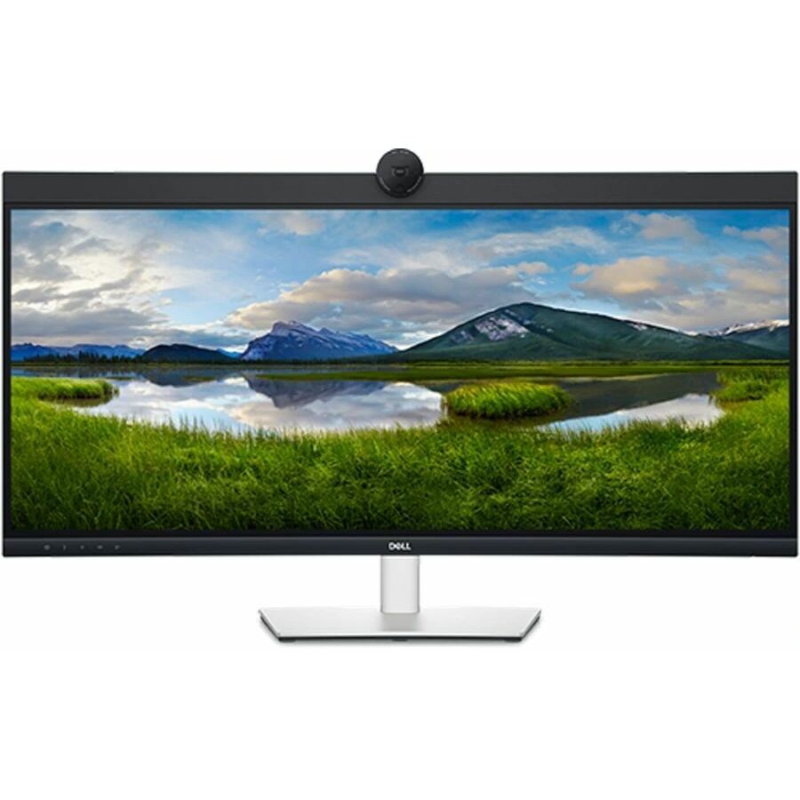 Dell Pro Plus P3424WEB 34" Class Webcam UW-QHD Curved Screen LED Monitor - 21:9 - Black, Silver