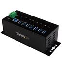StarTech 7 Port Industrial USB 3.0 Hub with ESD, 5Gbps, TAA