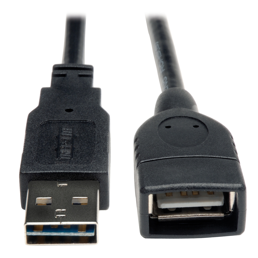 Eaton Tripp Lite Series Universal Reversible USB 2.0 Extension Cable (Reversible A to A M/F), 6 ft. (1.83 m)