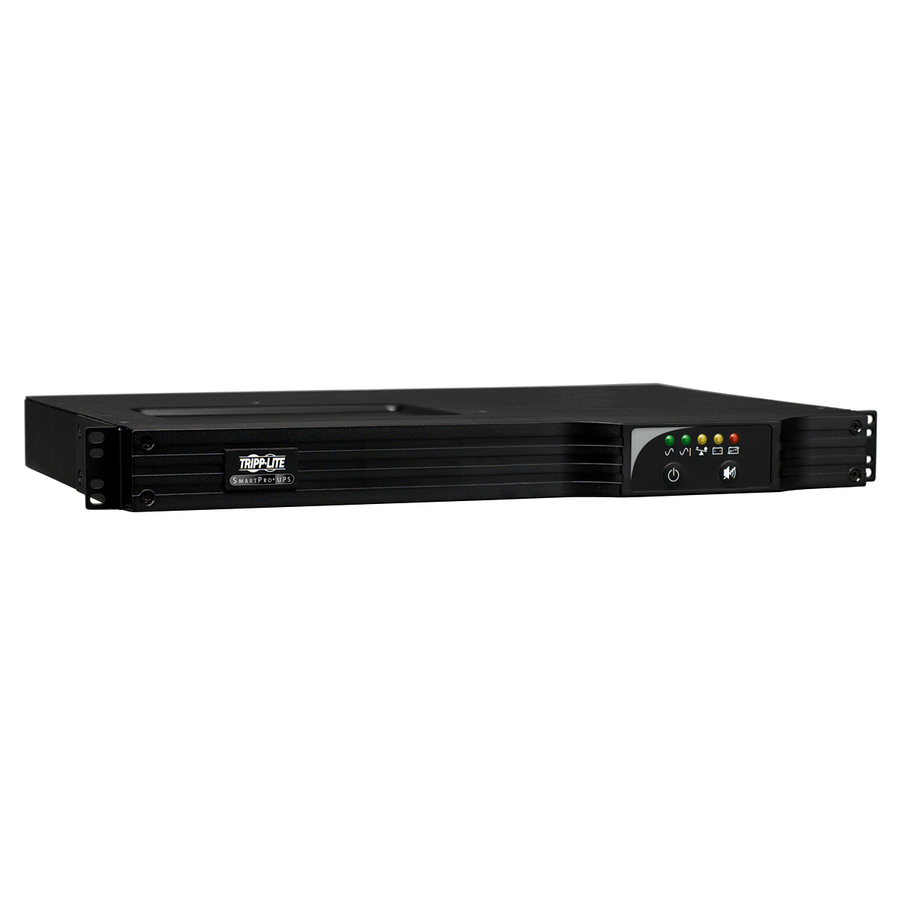 Tripp Lite by Eaton UPS TAA-Compliant SmartPro 120V 500VA 300W Line-Interactive UPS 1U Rack/Vertical Network Card Options USB DB9 Serial