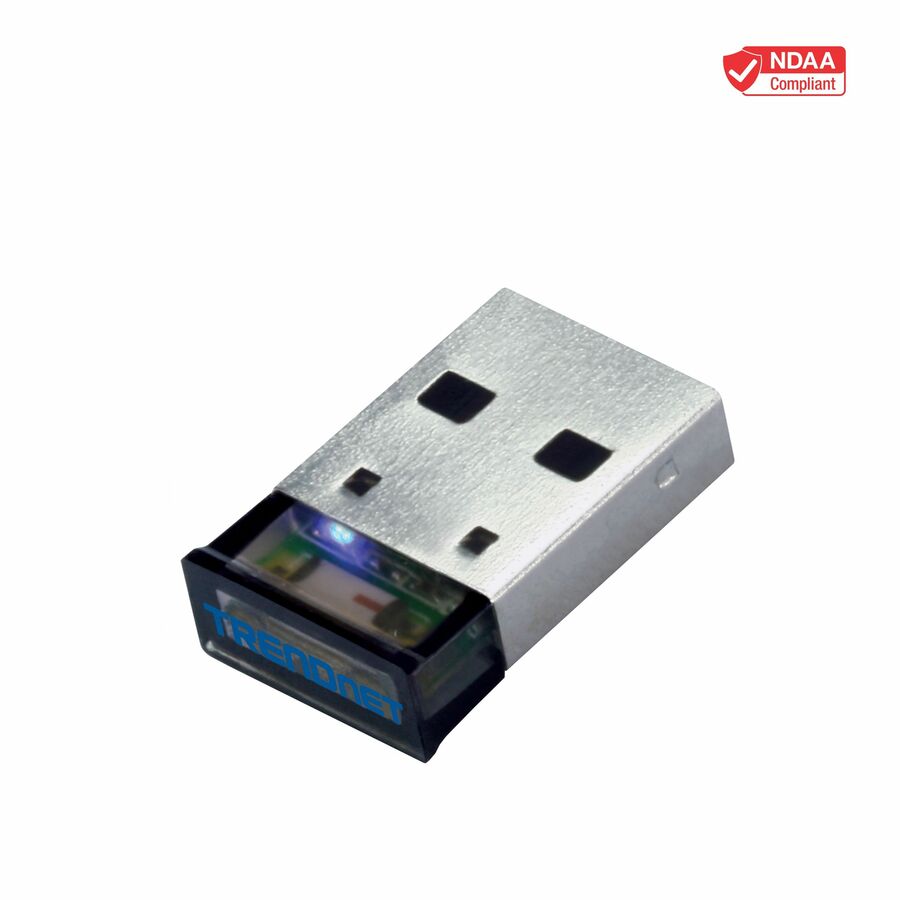 TRENDnet Low Energy Micro Bluetooth 4.0 Class I USB 2.0 with Distance up to 10 Meters/32.8 Feet. Compatible with Win 8.1/8/7/Vista/XP. Classic Bluetooth, Stereo headset, TBW-107UB