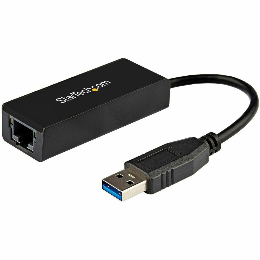 StarTech USB to Ethernet Adapter, USB 3.0 to 10/100/1000 Gigabit Ethernet LAN Adapter, USB to RJ45 Adapter, TAA Compliant
