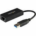 StarTech USB to Ethernet Adapter, USB 3.0 to 10/100/1000 Gigabit Ethernet LAN Adapter, USB to RJ45 Adapter, TAA Compliant
