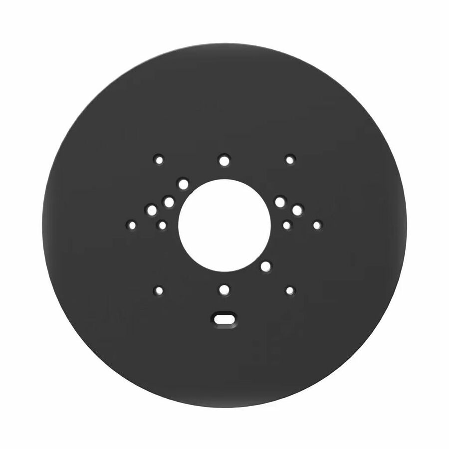 Ubiquiti Mounting Plate for Gang Box, Junction Box, Camera - Black