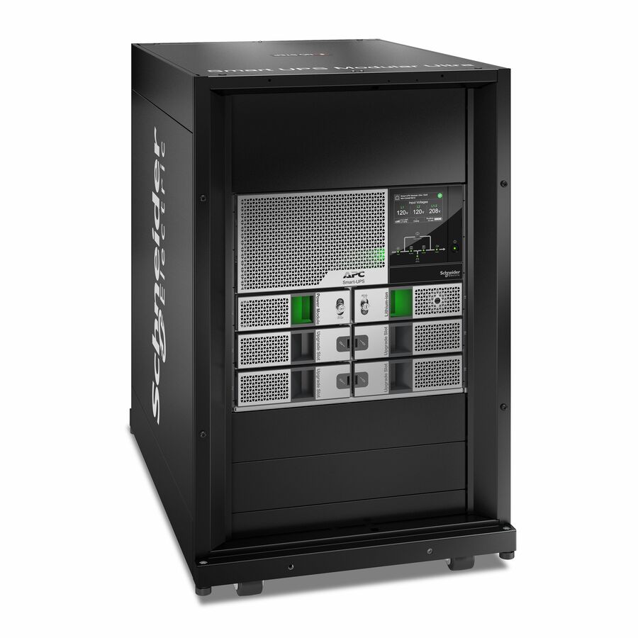 APC Smart-UPS Modular Ultra On-Line, 5kW scalable to 15kW, Lithium-ion, Tower 18U, 208/240V, Network Management, Extended runtime, W/rail kit