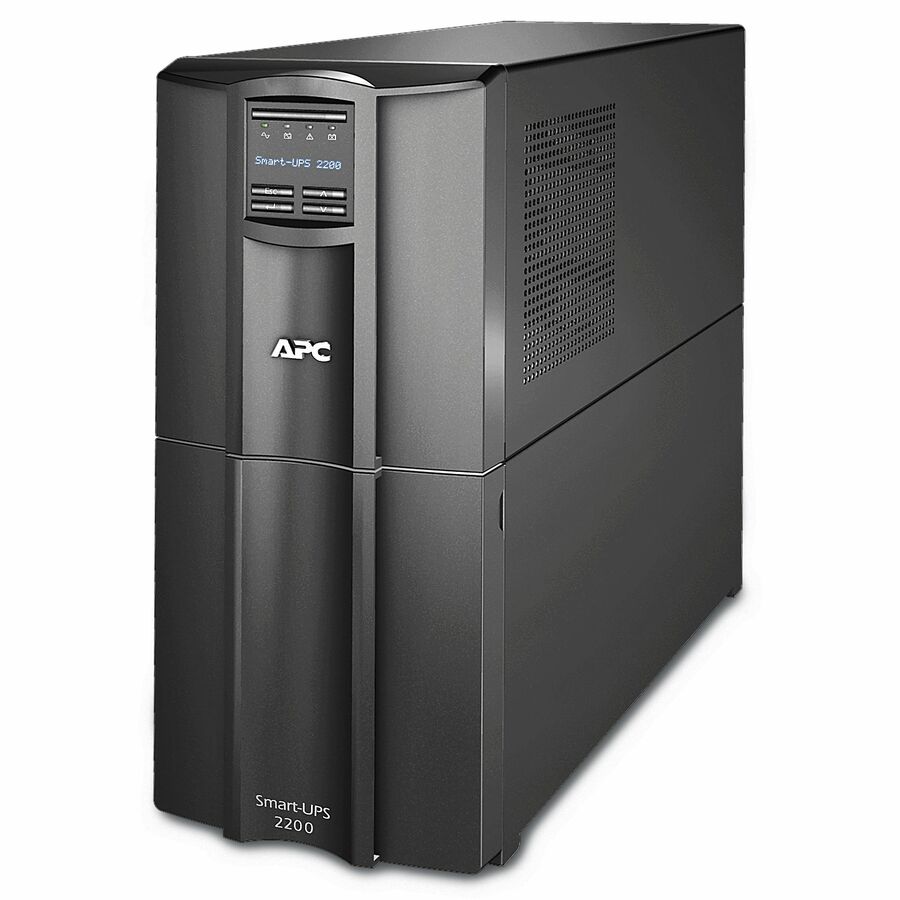 APC Smart-UPS, Line Interactive, 2200VA, Tower, 120V, 8x NEMA 5-15R+2x NEMA 5-20R outlets, SmartSlot, AVR, LCD [TAA]