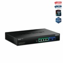 TRENDnet 6-Port 2.5G GaN Power PoE++ Switch with 10G SFP+ Ports (240W), TPE-BG5062, 4 x 2.5G PoE++ Ports, 2 x 10G SFP+ Ports, 240W, 60Gbps, NDAA TAA Compliant for Government use, Lifetime Protection