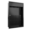 Chief Proximity In-Wall Storage Box with 6 Receptacles - Black