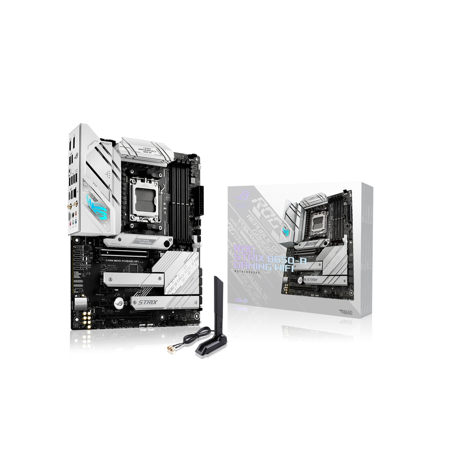 Asus ROG Strix B650-A GAMING WIFI Gaming Desktop Motherboard - AMD B650 Chipset - Socket AM5 - ATX