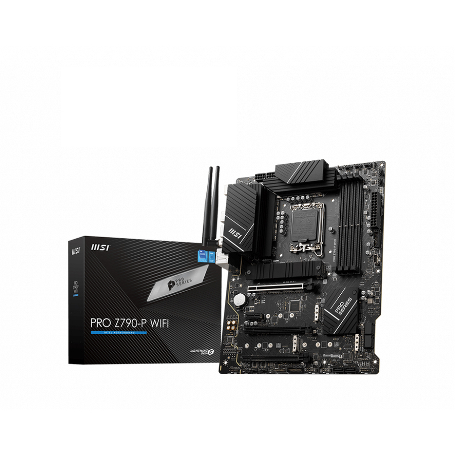MSI PRO Z790-P WIFI - PROZ790PWIFI - ATX Professional Motherboard - Z790 Chipset