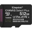 Kingston Canvas Select Plus 512 GB Class 10/UHS-I (U3) V10 microSDXC - 1