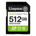 Kingston Canvas Select Plus 512 GB Class 10/UHS-I (U3) V10 SDXC - 1
