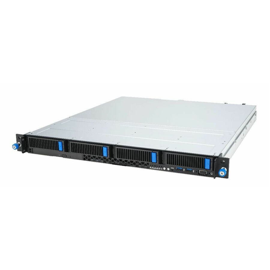 Asus RS300-E12-RS4-1G4 Server Barebone System - 1U Rack-mountable - Socket LGA-1700 - 1 x Processor Support - Intel Xeon