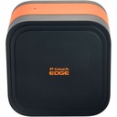 Brother P-touch EDGE PT-E920BT Industrial, Mobile Thermal Transfer Printer - Portable - Label Print - USB - Bluetooth - Battery Included - With Cutter - Black, Orange