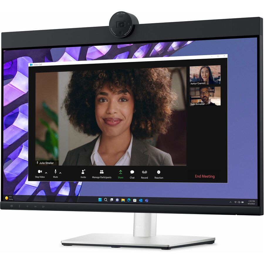 Dell P2424HEB 24" Class Webcam Full HD LED Monitor - 16:9 - Black, Silver