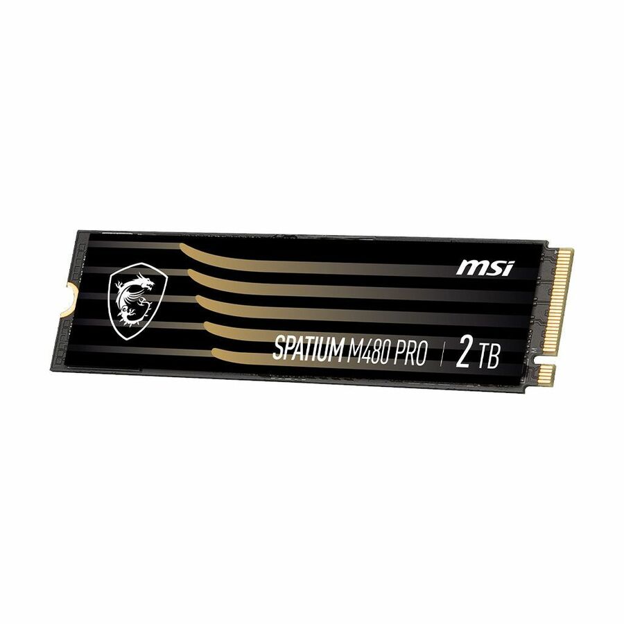 MSI SPATIUM M480 PRO 2 TB Solid State Drive - M.2 2280 Internal - PCI Express NVMe (PCI Express NVMe 4.0 x4)