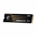 MSI SPATIUM M480 PRO 2 TB Solid State Drive - M.2 2280 Internal - PCI Express NVMe (PCI Express NVMe 4.0 x4)