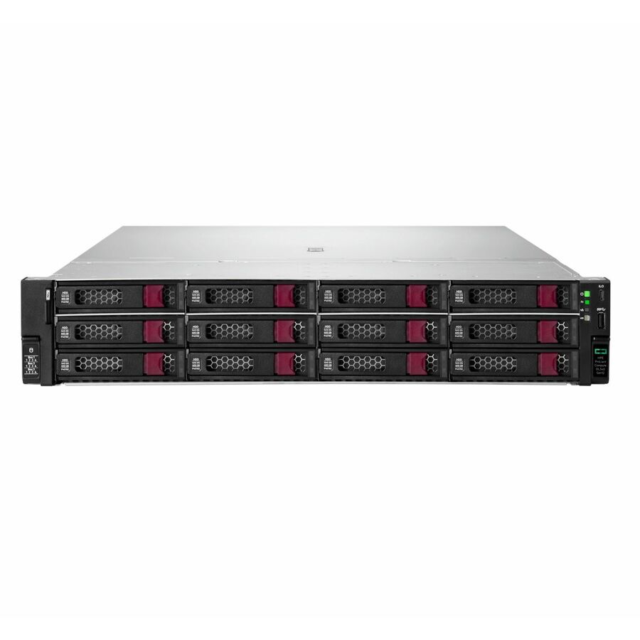 HPE ProLiant DL340 Gen12 2U Rack Server - 1 x Intel Xeon 6515P 2.40 GHz - 64 GB RAM - Serial ATA/600, 12Gb/s SAS, NVMe Controller