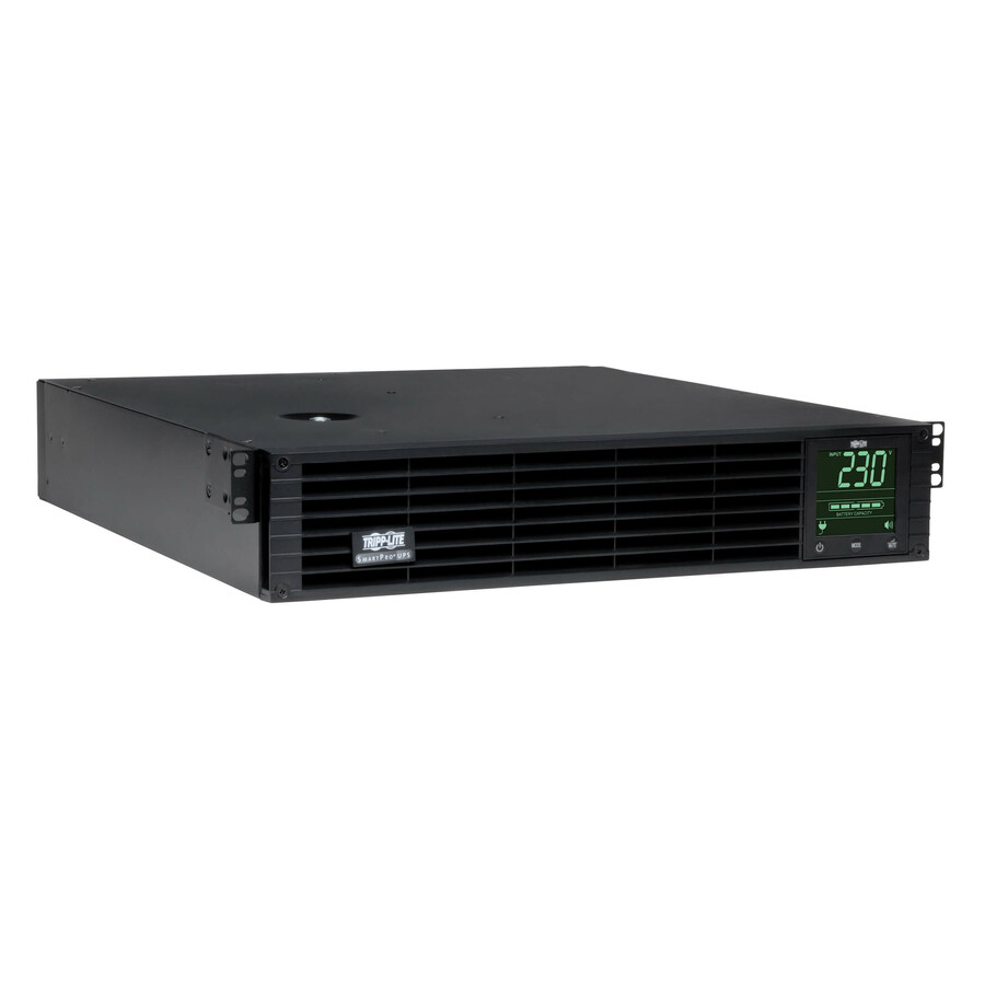 Tripp Lite by Eaton UPS SmartPro 230V 2200VA 1920W Line-Interactive Sine Wave UPS 2U Extended Run WEBCARDLX LCD USB DB9