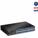 TRENDnet 24-Port Unmanaged Gigabit GREENnet Desktop Switch, Ethernet Network Switch, 24 x 10-100-1000 Gigabit Ethernet RJ-45 Ports, 48Gbps Switching Capacity, Lifetime Protection, Black, TEG-S24DG