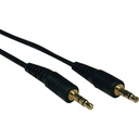 Eaton Tripp Lite Series 3.5mm Mini Stereo Audio Cable for Microphones, Speakers and Headphones (M/M), 10 ft. (3.05 m)