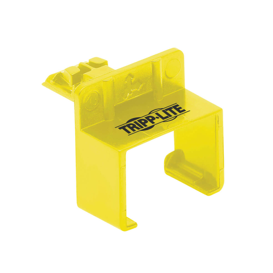 Eaton Tripp Lite Series Universal RJ45 Locking Inserts, Yellow, 10 Pack