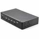 StarTech 4 Port HDMI KVM Switch 4K 60Hz UHD HDR, HDMI 2.0 Single Monitor, 2 Port USB 3.0 Hub, 4x USB HID, Audio, Hotkey Switching, TAA